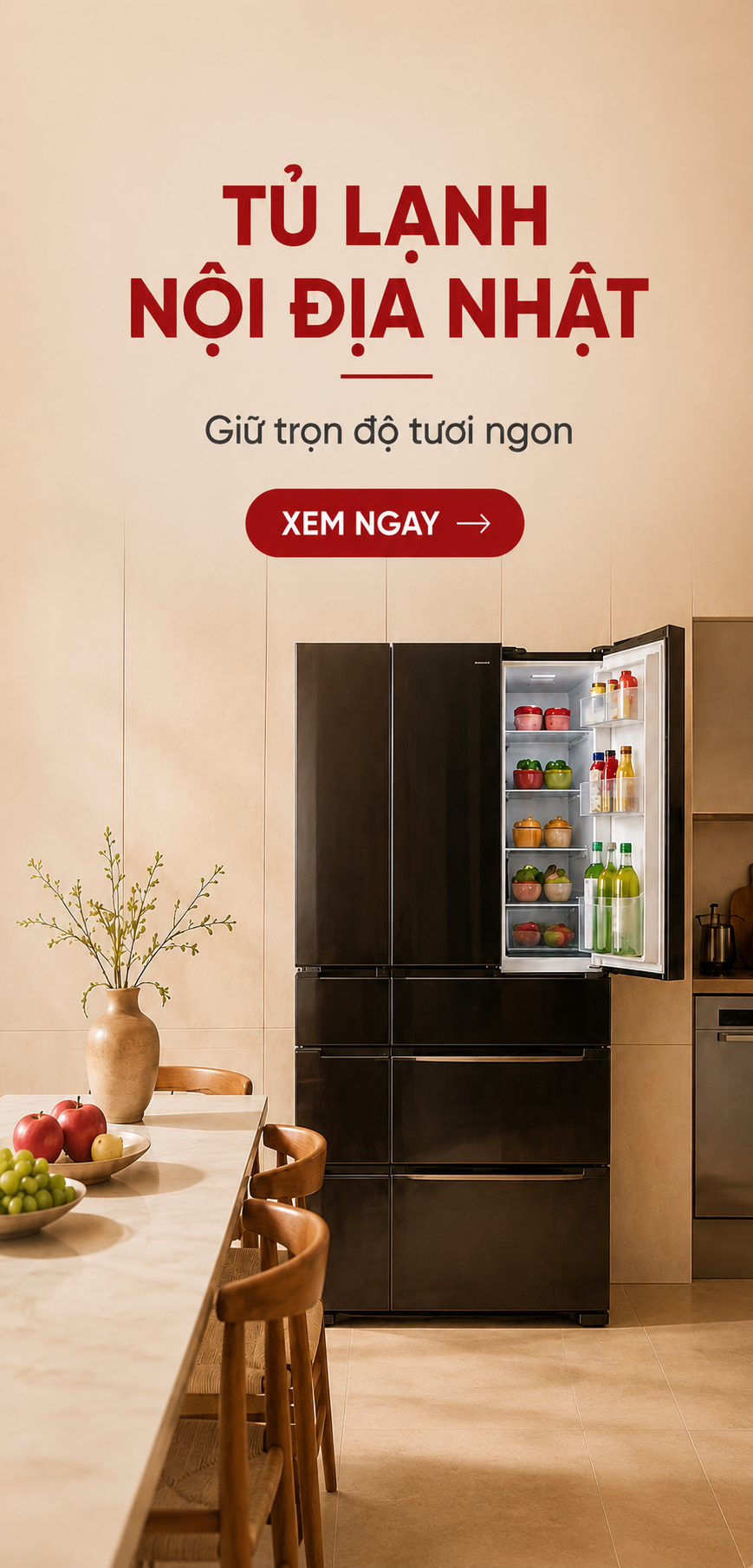 Tủ lạnh, Tủ đông, Tủ mát